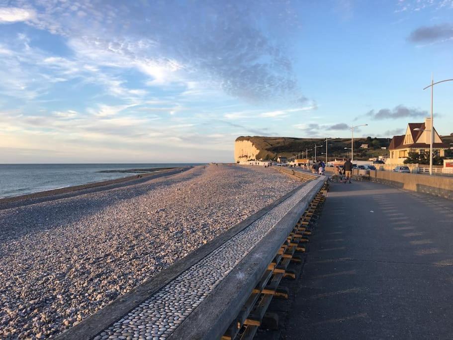 Albatros Studio A Moins De 50 Metres De La Plage, Vue Degagee Sur La Vallee Veulettes-sur-Mer Luaran gambar