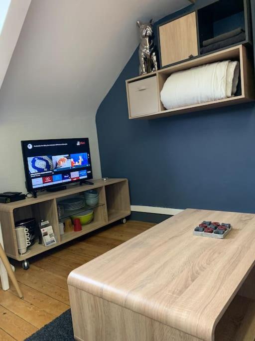 Albatros Studio A Moins De 50 Metres De La Plage, Vue Degagee Sur La Vallee Veulettes-sur-Mer Luaran gambar