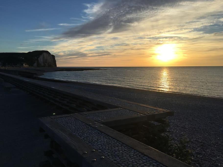 Albatros Studio A Moins De 50 Metres De La Plage, Vue Degagee Sur La Vallee Veulettes-sur-Mer Luaran gambar
